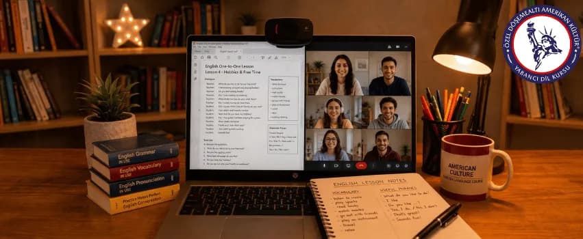 Online Canlı Dil Eğitimleri (Google Meet)
