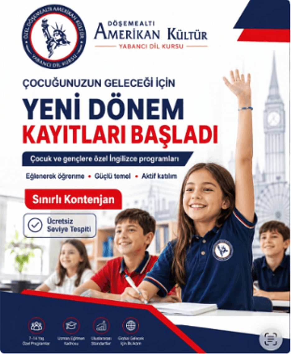 İngilizce Yeni Dönem kayıtları başladı
